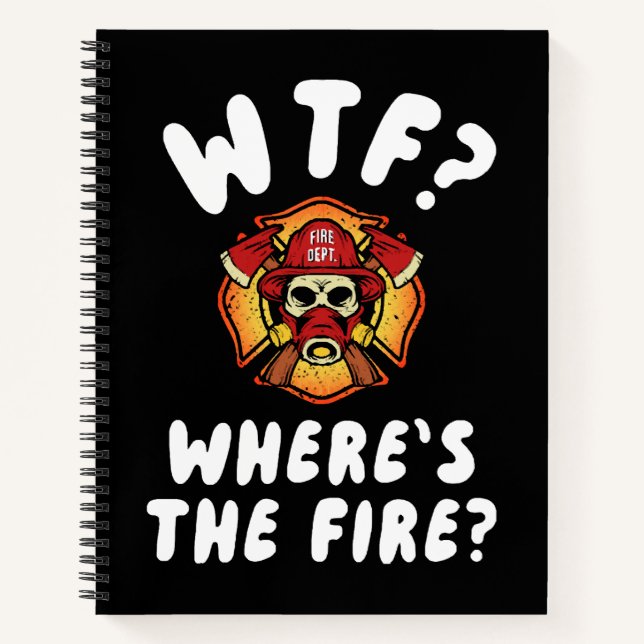 Cuaderno ¿Dónde está el bombero? (Anverso)