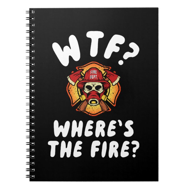 Cuaderno ¿Dónde está el bombero? (Frente)