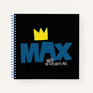 Cuaderno Donde están las cosas salvajes   Máx. y corona