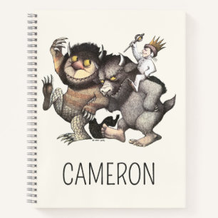Cuaderno Donde las Cosas Salvajes Añade tu nombre