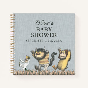 Cuaderno Donde las Cosas Salvajes Están Baby Shower