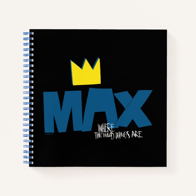 Cuaderno Donde las cosas salvajes están | Max y Corona (Anverso)
