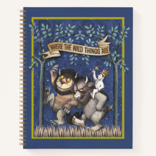 Cuaderno Donde las cosas salvajes son gráficas