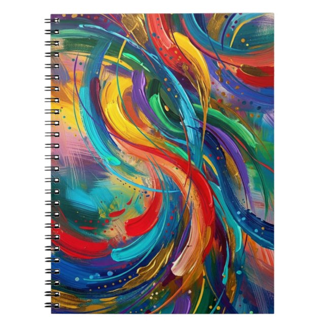 Cuaderno Donde las Ideas se Convierten en Arte (Frente)