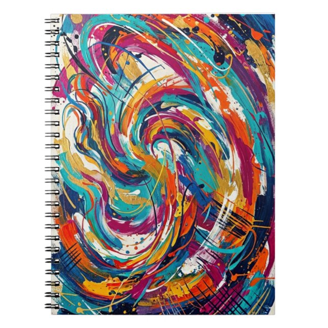 Cuaderno Donde las Ideas se Convierten en Arte (Frente)