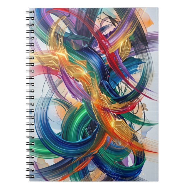 Cuaderno donde las ideas se convierten en arte (Frente)