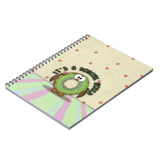Cuaderno donool de kiwi (Lado Izquierdo)