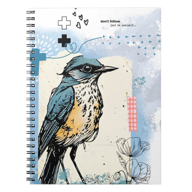 Cuaderno Don't Follow. Just be yourself | Notebook Journal (Frente)