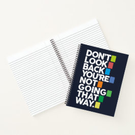Cuaderno Don't look back