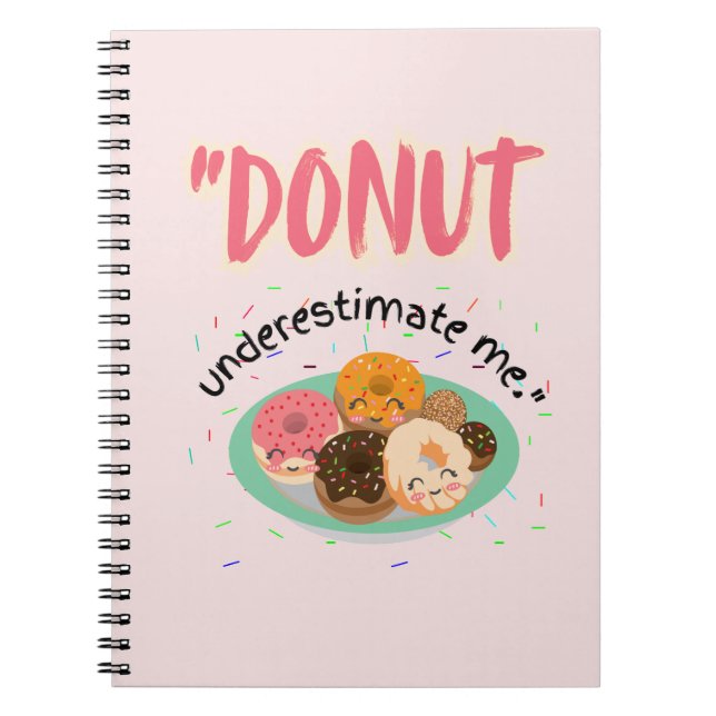 CUADERNO DONUT BAJO ESTIMACIÓN (Frente)
