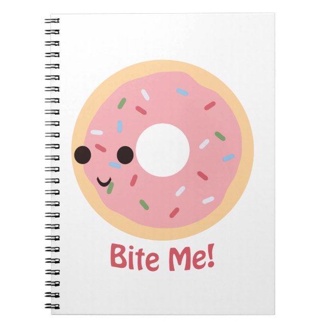 Cuaderno Donut Bite Me! (Frente)