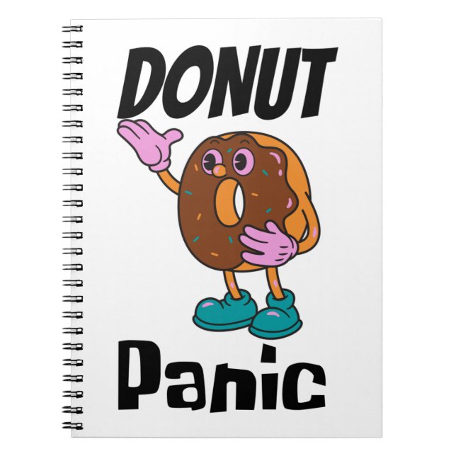 Cuaderno Donut Panic Funny (Frente)