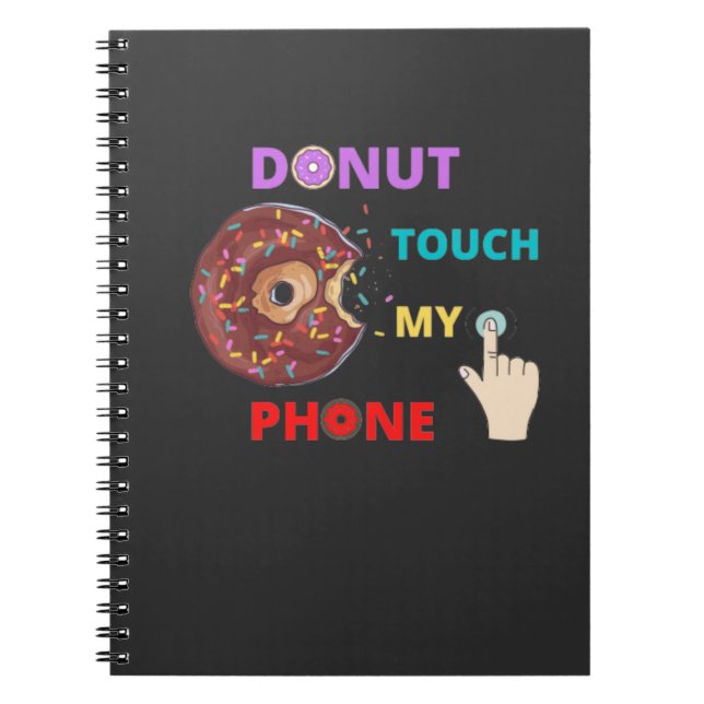 CUADERNO DONUT TOCA MI DIVERSIÓN TELEFÓNICA (Frente)