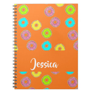 Cuaderno Donuts coloridos y luminosos