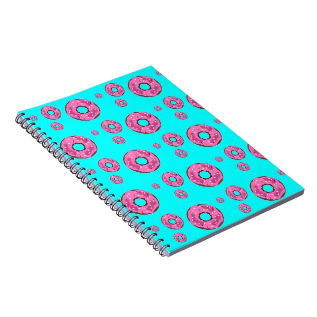 Cuaderno Donuts de crema rosa (Lado Derecho)