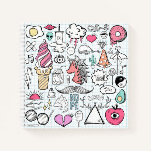 Cuaderno Doodle