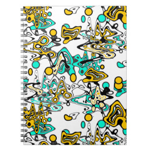 Cuaderno Doodle, abstracto