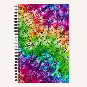 Cuaderno Doodle Arcoiris