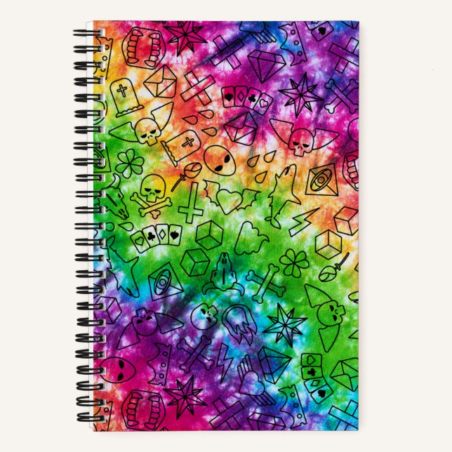 Cuaderno Doodle Arcoiris (Anverso)