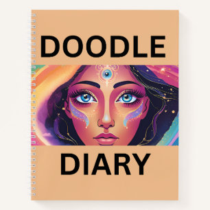 Cuaderno Doodle Diary on Peach