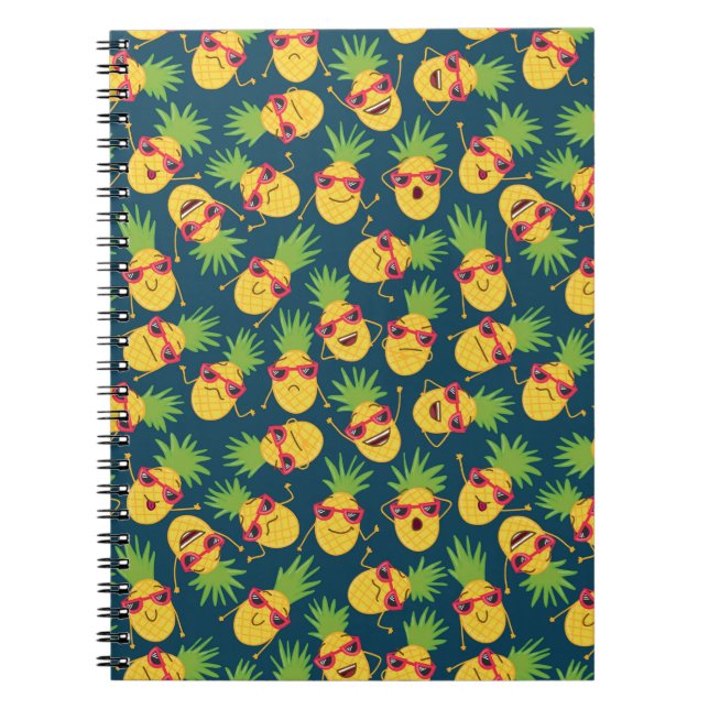 Cuaderno Doodle dibujado a mano fondo transparente con dr m (Frente)