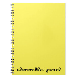 Cuaderno Doodle Pad amarillo