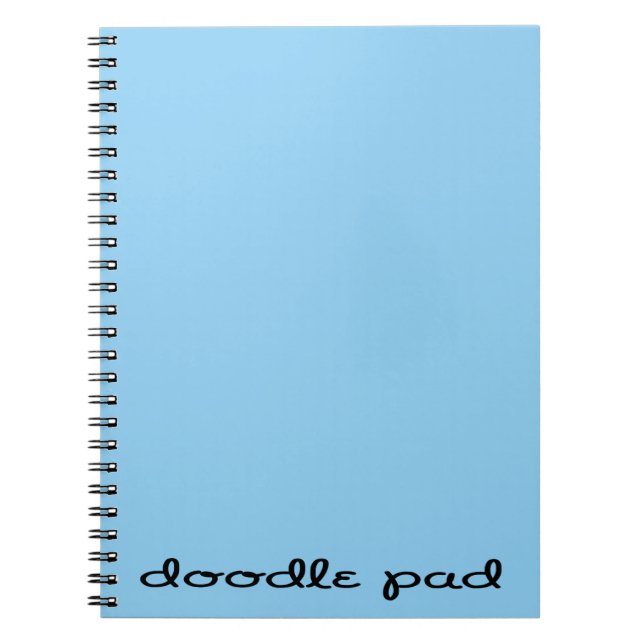 Cuaderno Doodle Pad Blue (Frente)