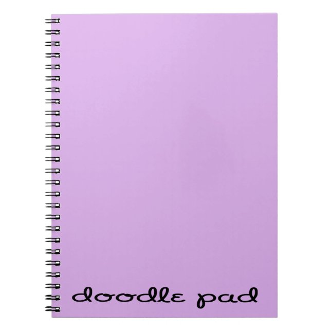 Cuaderno Doodle Pad Purple (Frente)