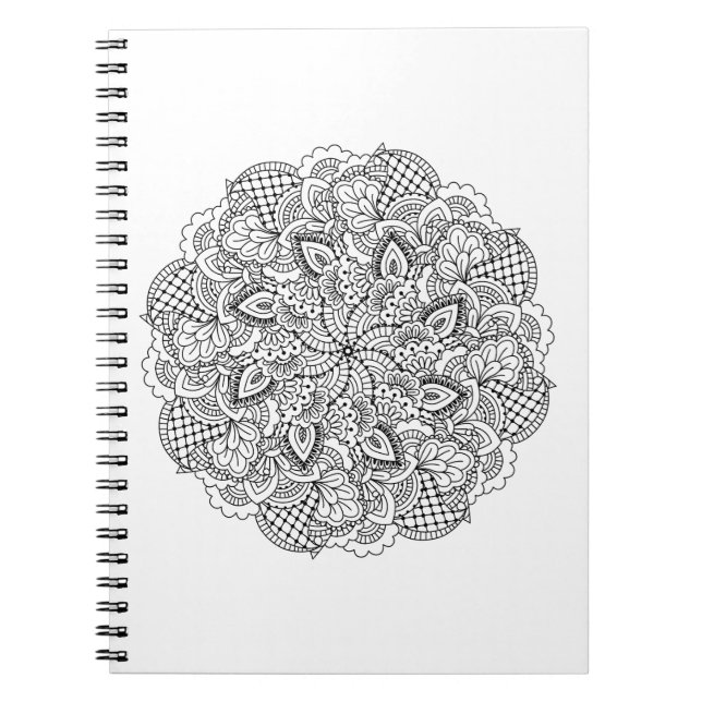 Cuaderno Doodle redondo (Frente)
