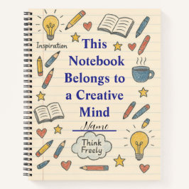 Cuaderno Doodle Your Dreams - Bloc de notas estilo Sketch