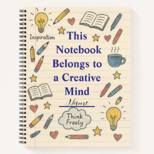 Cuaderno Doodle Your Dreams - Bloc de notas estilo Sketch