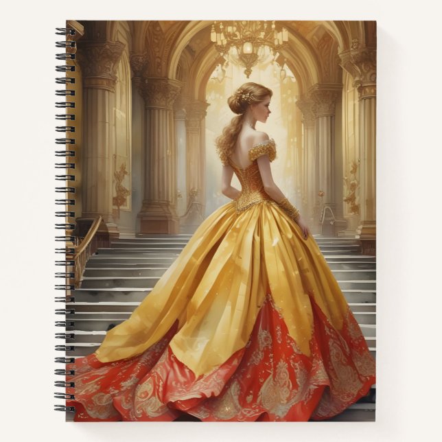 Cuaderno Dorada Realeza (Anverso)