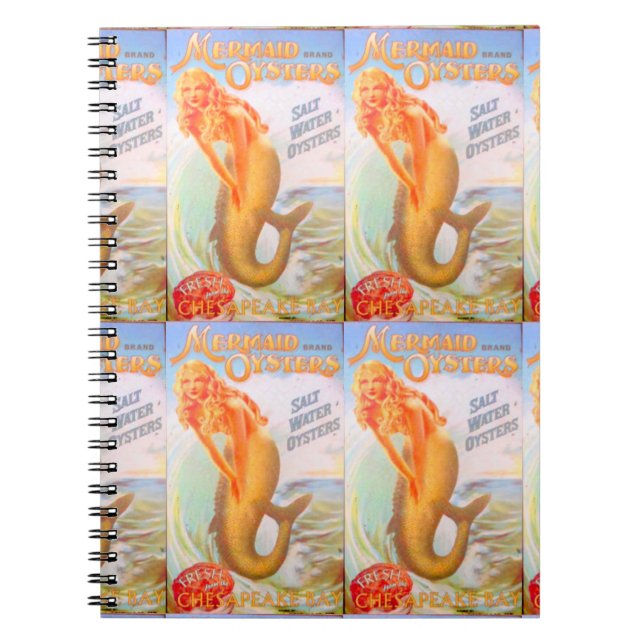 cuaderno dorado de sirenas (Frente)