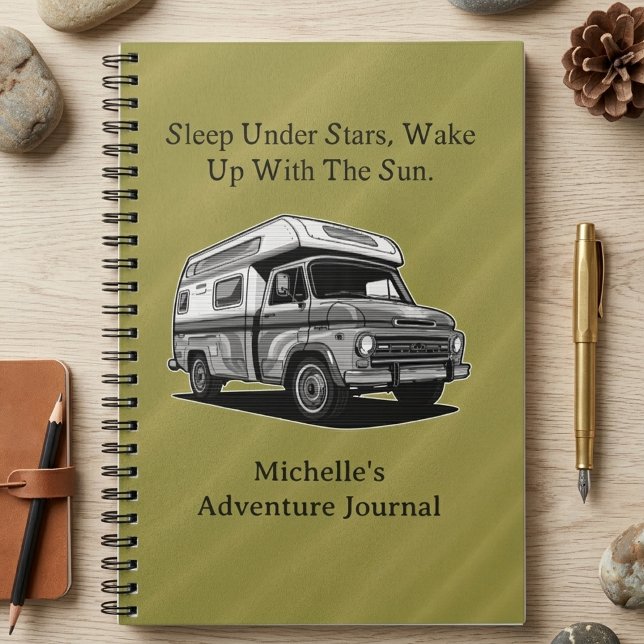Cuaderno Dormir Bajo las Estrellas Despertar con el Sol Ser (Subido por el creador)