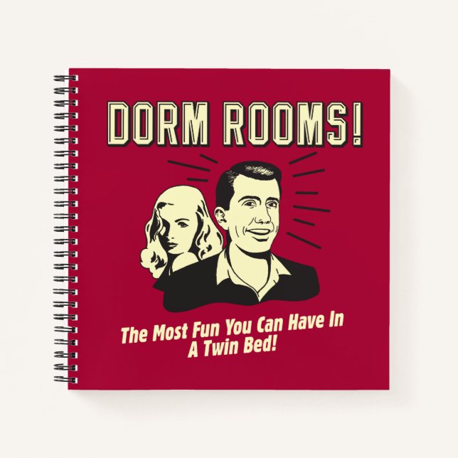 Cuaderno Dormitorio: La cama gemela más divertida (Anverso)