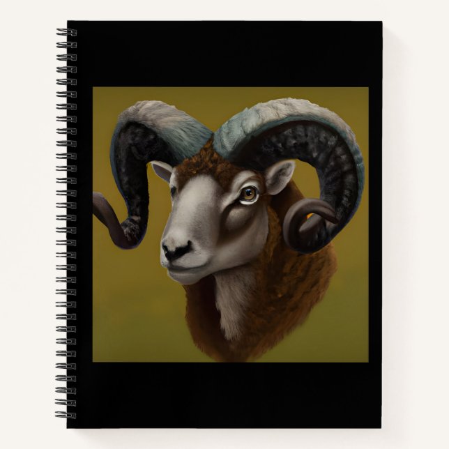 Cuaderno Dorset Horn Ram (Anverso)