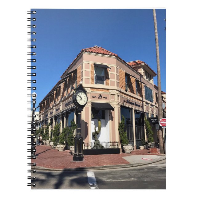 Cuaderno Doryman's Inn, Newport Beach, California (Frente)