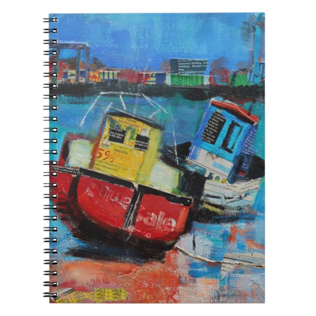 Cuaderno Dos barcos de pesca alegres 2012 (Frente)