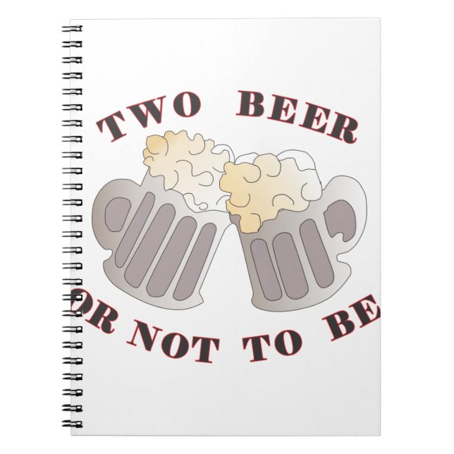Cuaderno dos cervezas (Frente)