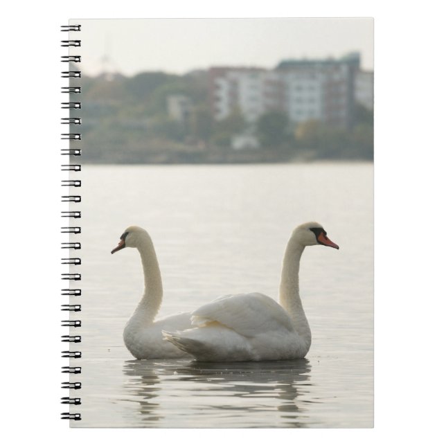 Cuaderno Dos cisnes (Frente)