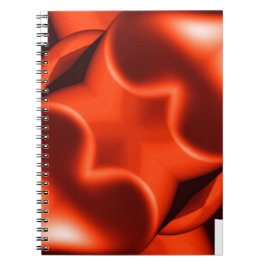 Cuaderno Dos Corazones Naranjas