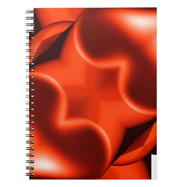 Cuaderno Dos Corazones Naranjas (Frente)
