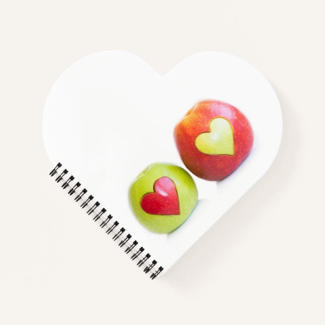 Cuaderno Dos corazones Un amor (Anverso)
