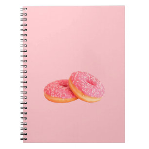 CUADERNO DOS DOUGHNUTS FRESCOS CON SPRINKLES
