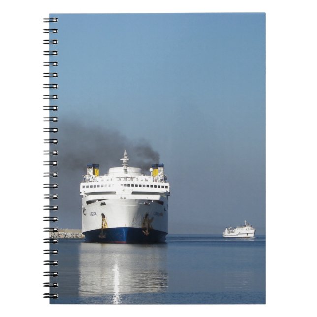 Cuaderno Dos Ferrys En Grecia (Frente)