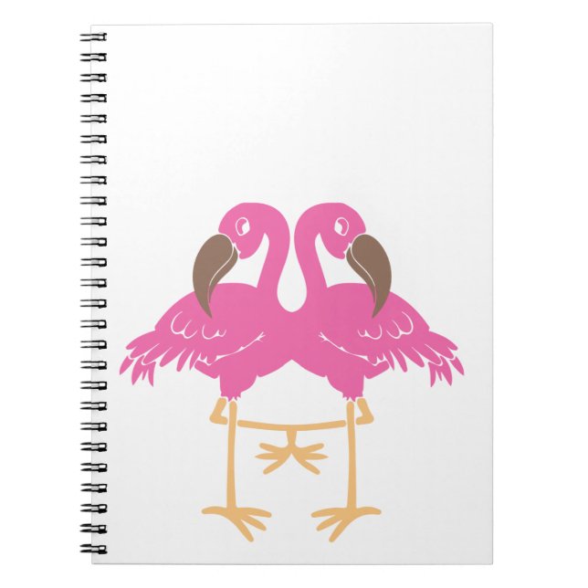 Cuaderno Dos flamencos bailarines (Frente)