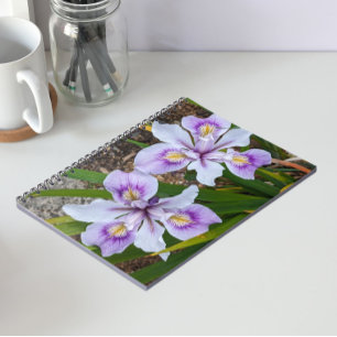 Cuaderno Dos irlandeses morados sin barba floral