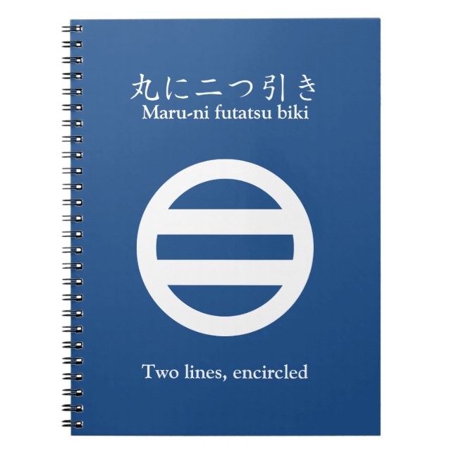 Cuaderno Dos líneas, rodeadas (Frente)
