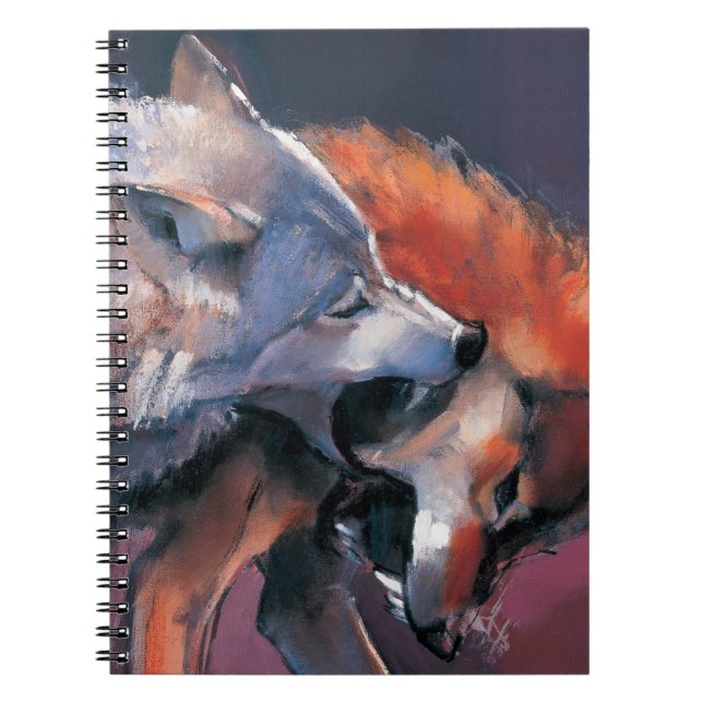 Cuaderno Dos lobos (Frente)