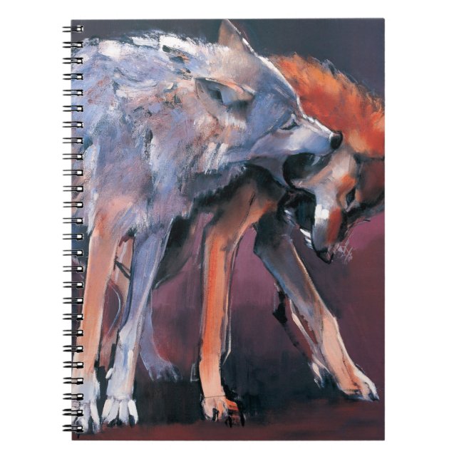 Cuaderno Dos lobos 2001 (Frente)